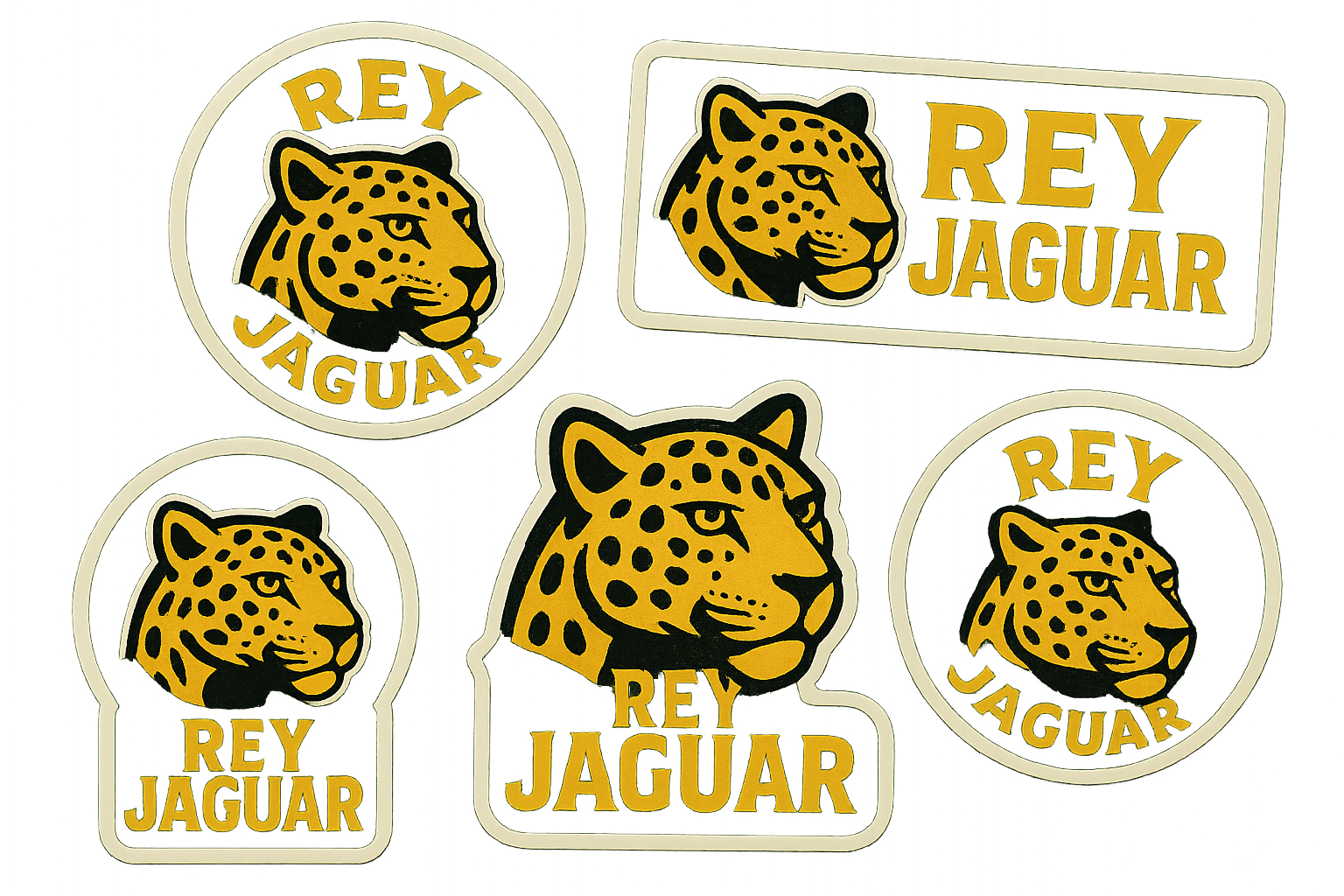 Rey Jaguar stickers